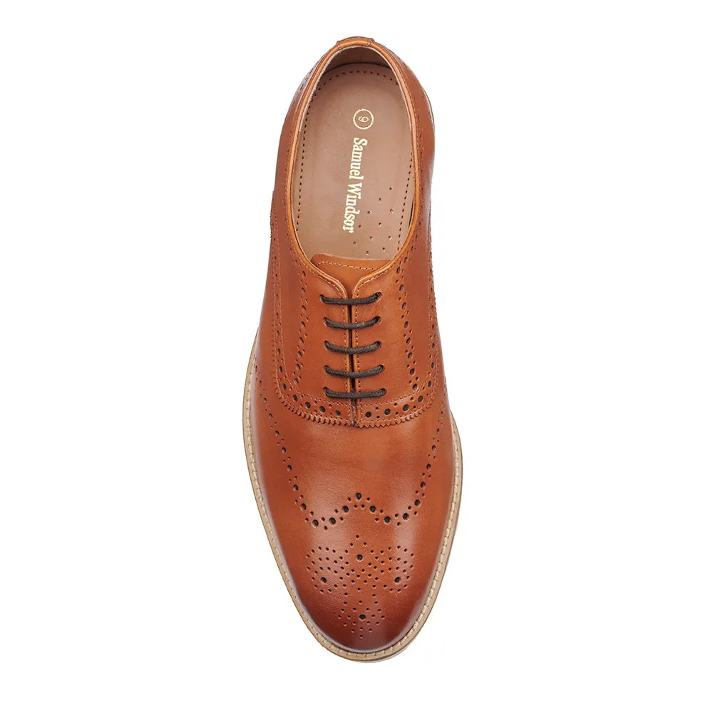 Apex Brogue - Tan