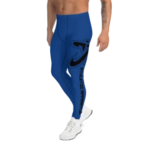 Athletic Apparatus Blue 2 Black logo V2 Men's Leggings