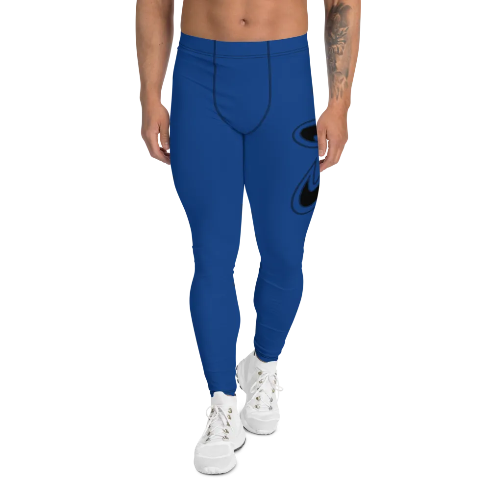 Athletic Apparatus Blue 2 Black logo V2 Men's Leggings