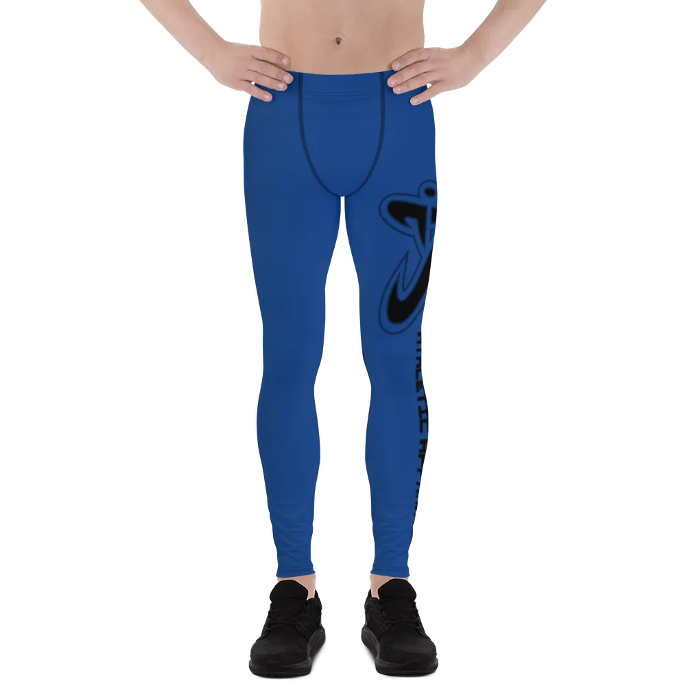 Athletic Apparatus Blue 2 Black logo V2 Men's Leggings