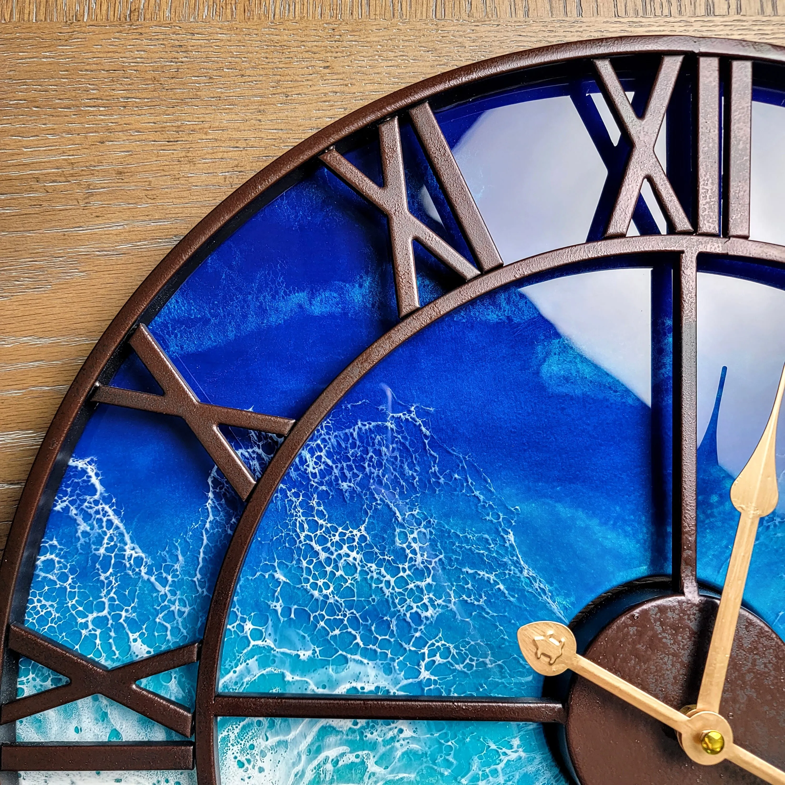 Beach Wave Clock - Ready to Ship