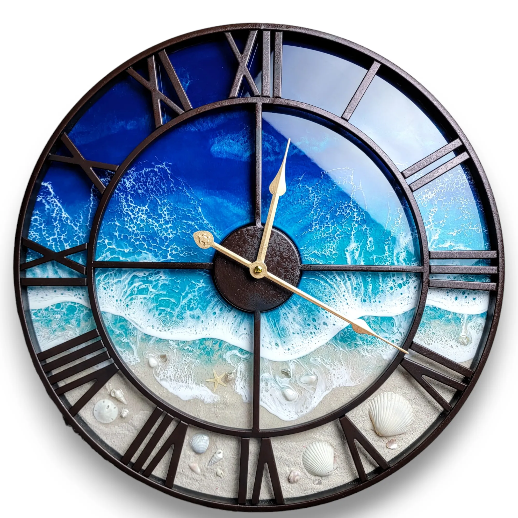 Beach Wave Clock - Ready to Ship