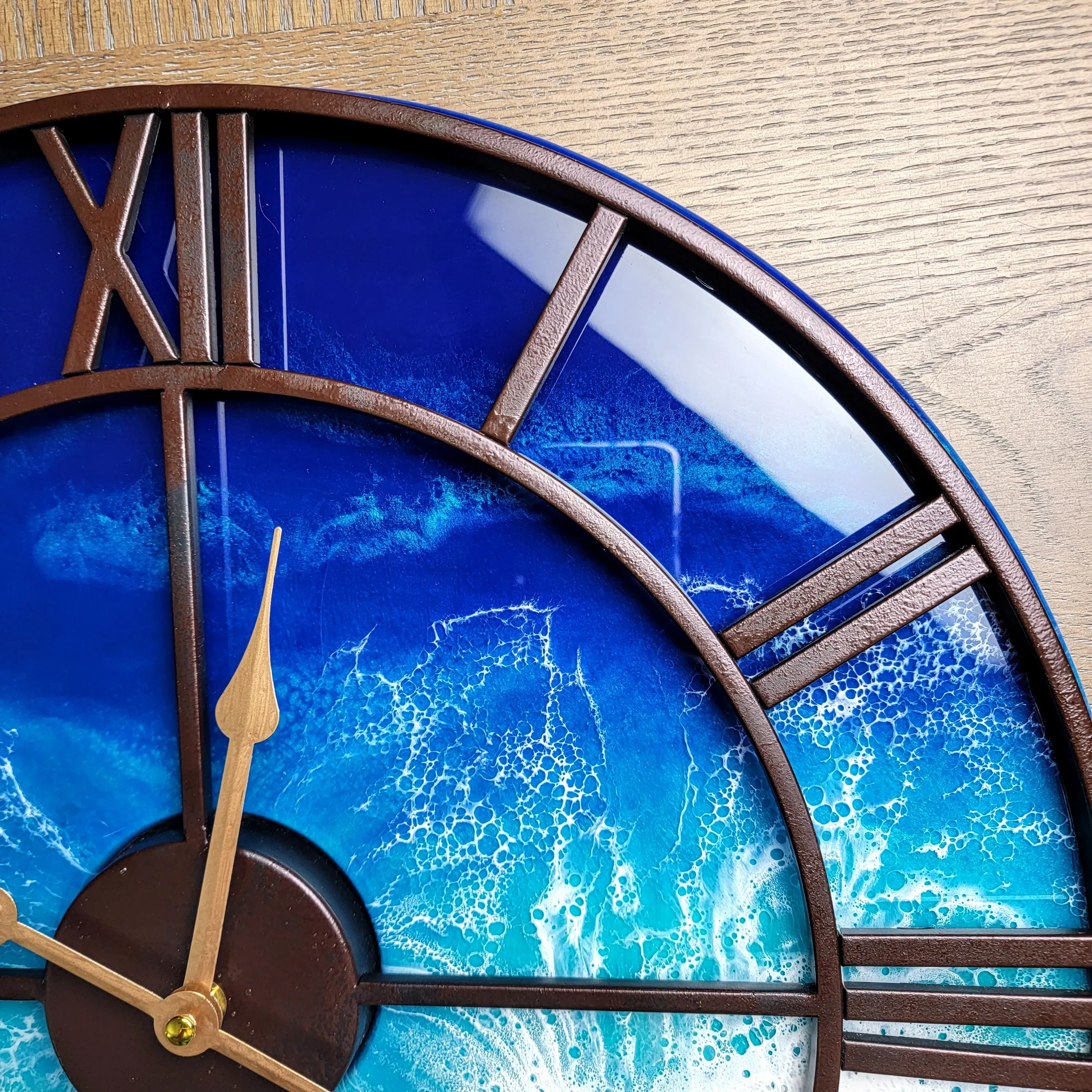 Beach Wave Clock - Ready to Ship