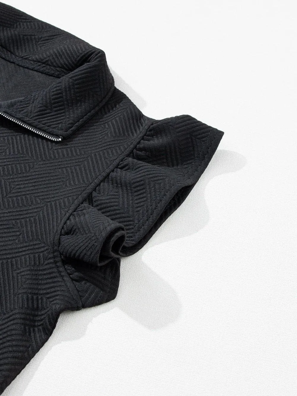 Black Culotte Jumpsuit