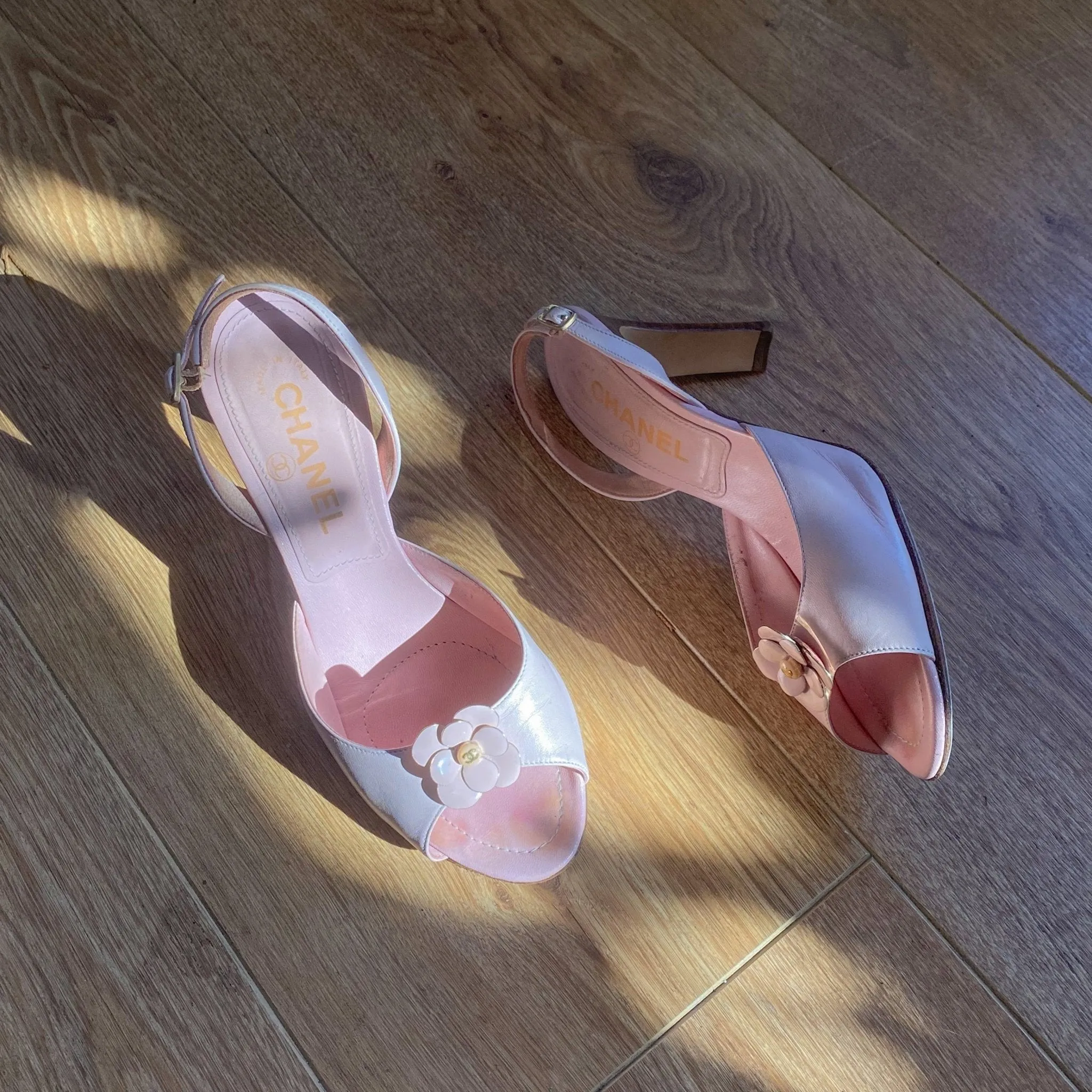 Chanel Slingback Heels