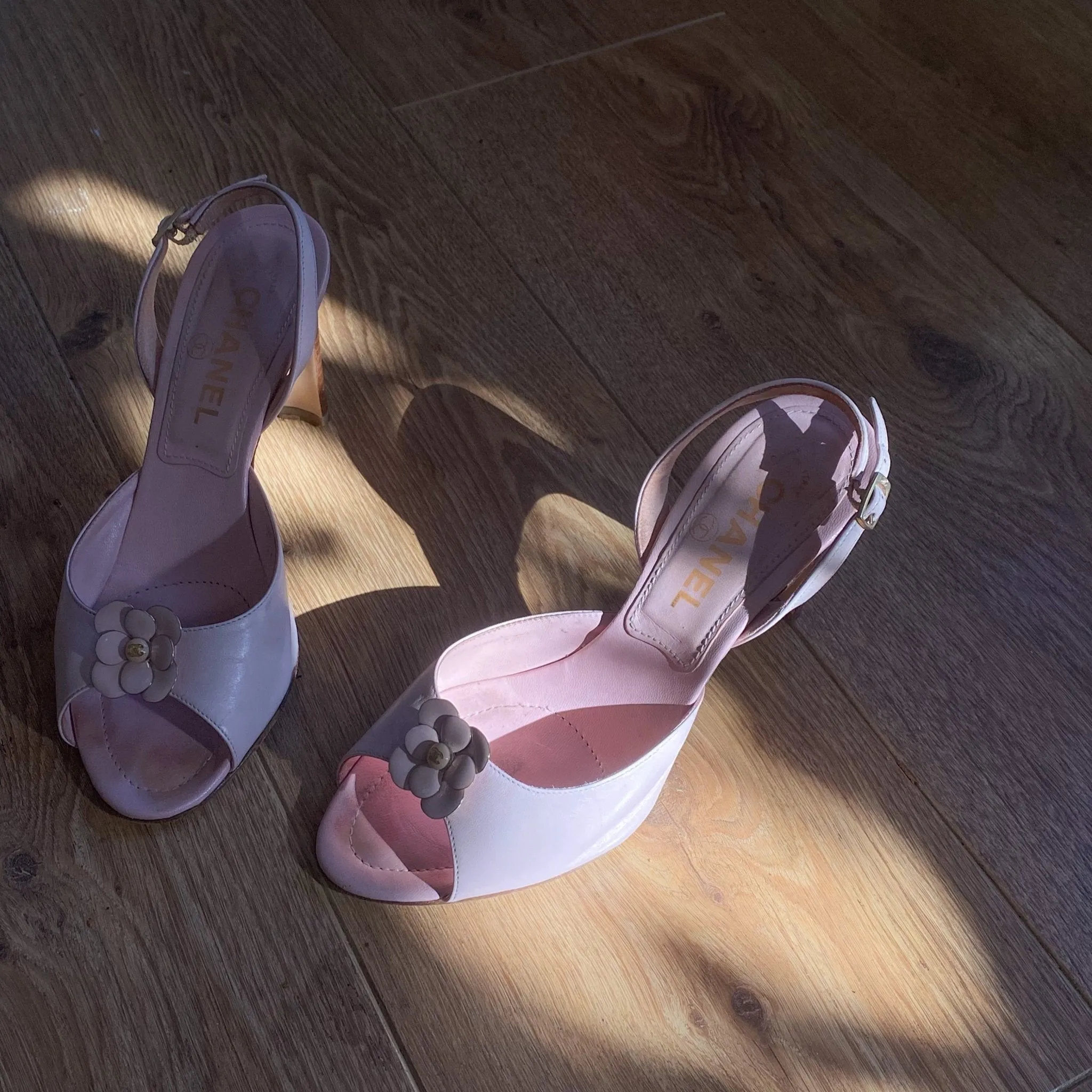 Chanel Slingback Heels