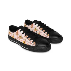 Cute Capybara Christmas Women's Sneakers