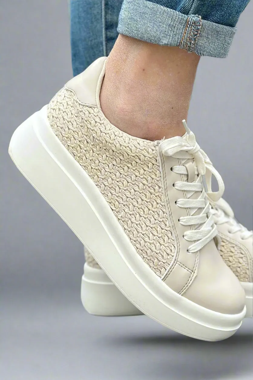 Eldra Sneaker - Sand