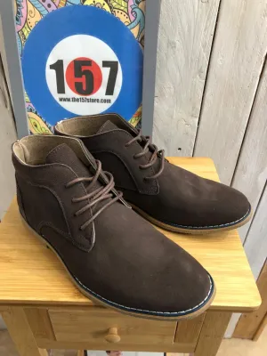 Franklin Malvern Desert Boots - Chocolate