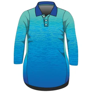 Fraser Island | Fraser Island (K'gari) Beach Wave Blue Fishing Dress Pre-Order