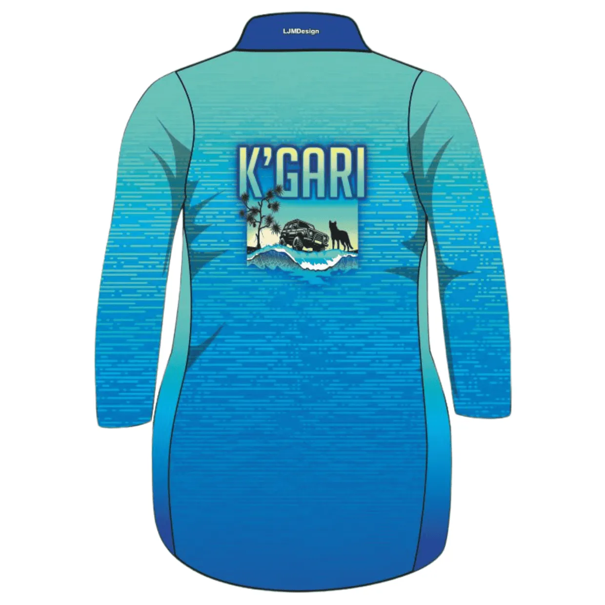 Fraser Island | K'gari Beach Wave Blue Fishing Dress Pre-Order