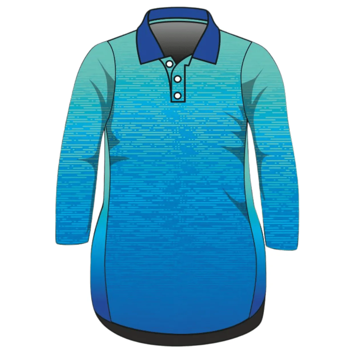 Fraser Island | K'gari Beach Wave Blue Fishing Dress Pre-Order