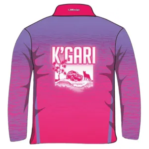 Fraser Island | K'gari Beach Wave Pink Fishing Shirt Pre-Order