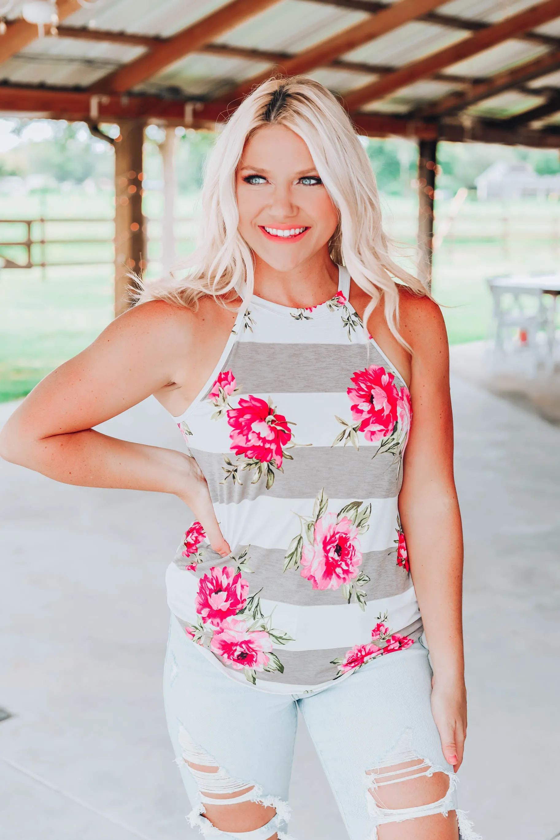 Fresh Feeling Floral Top
