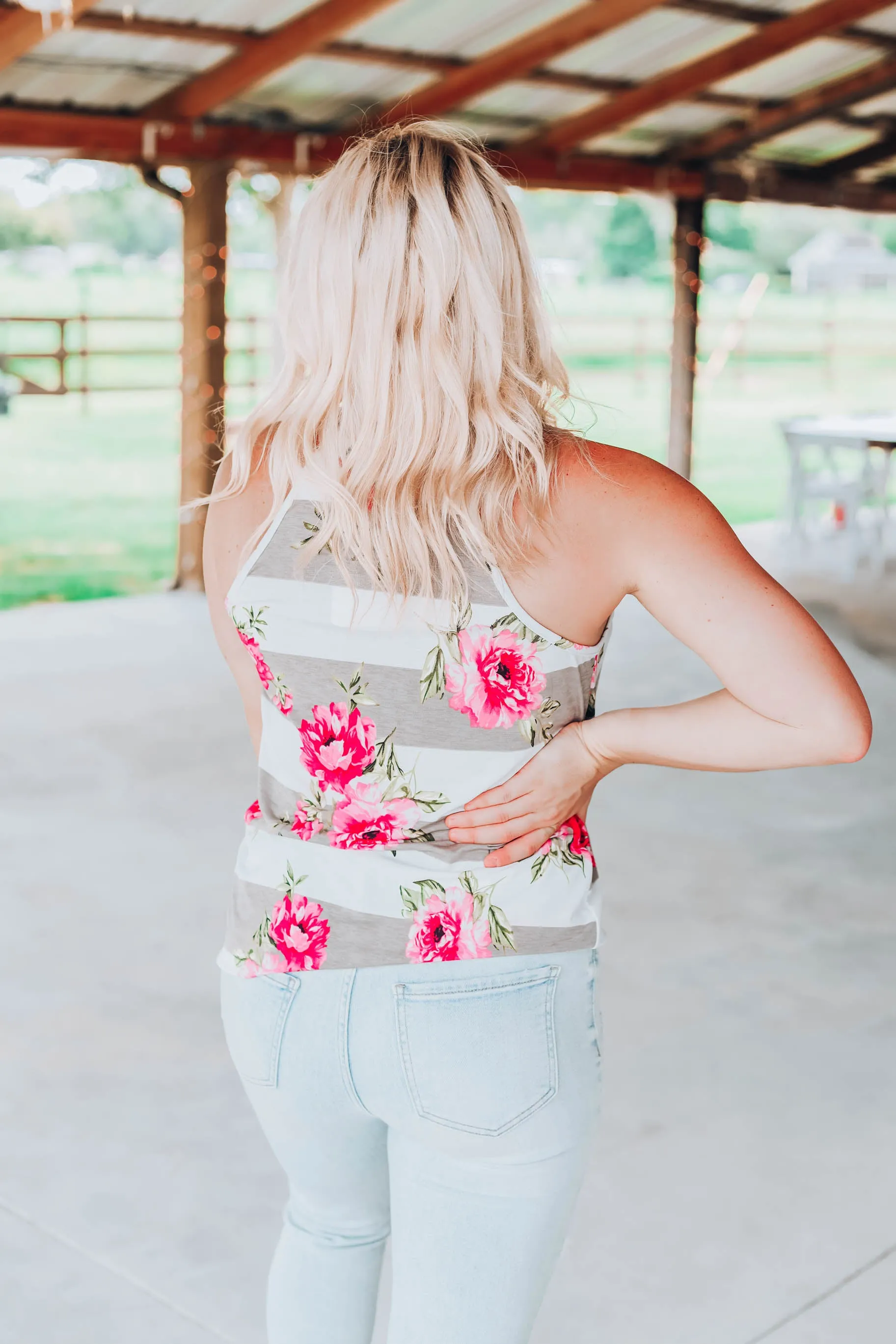 Fresh Feeling Floral Top