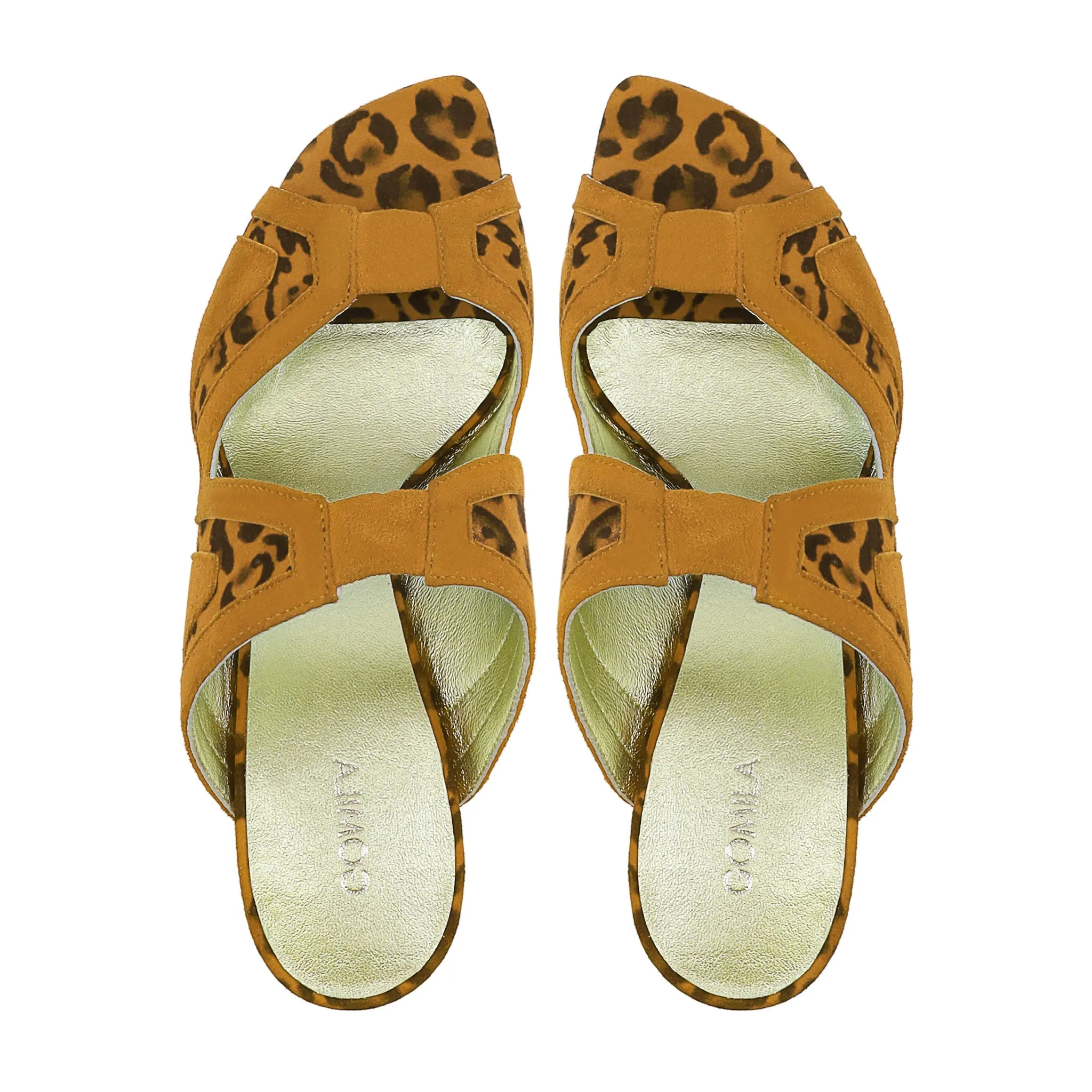 Isabella - Women's Orange Heels