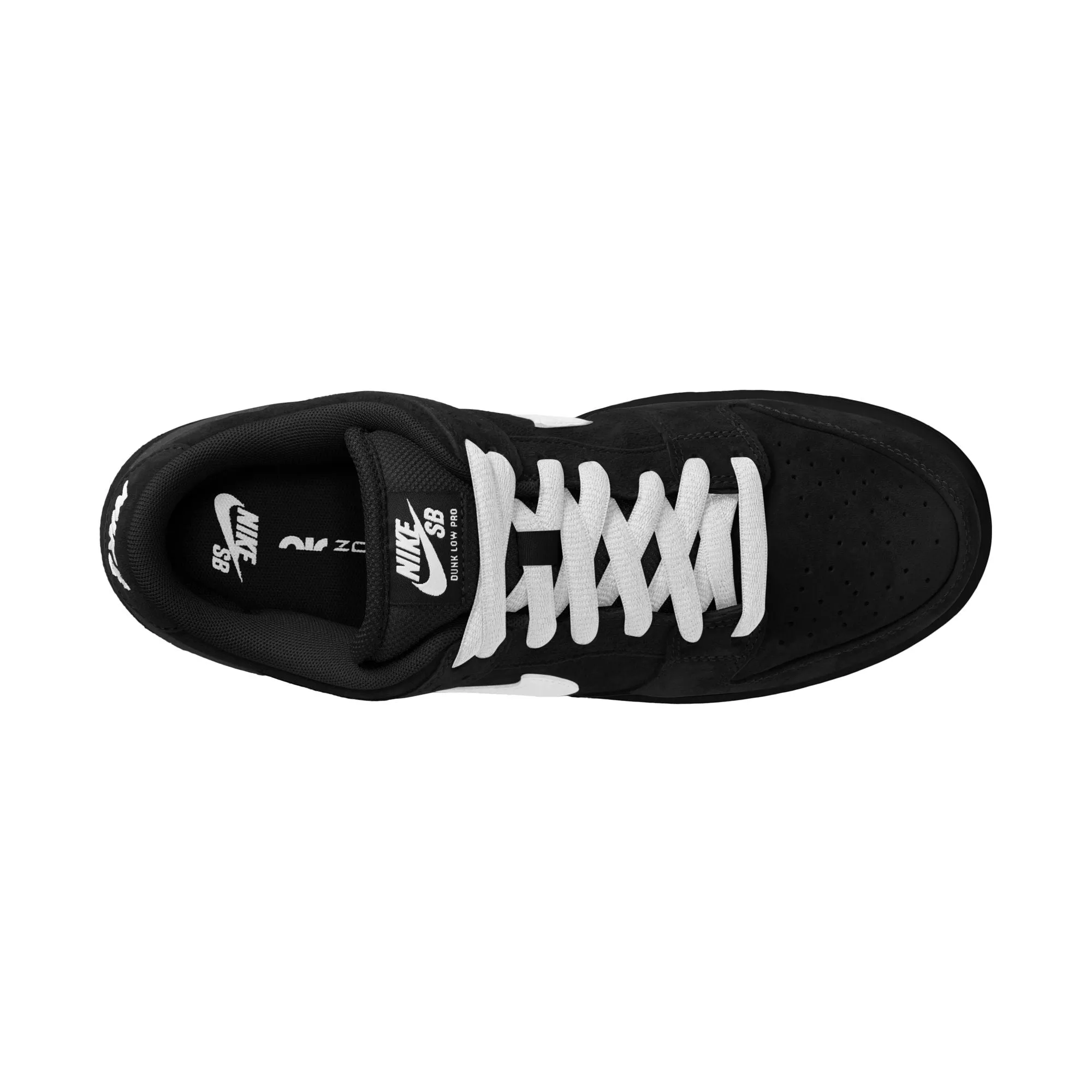 Nike SB Dunk Low Pro - Black/White-Black-Gum Light Brown