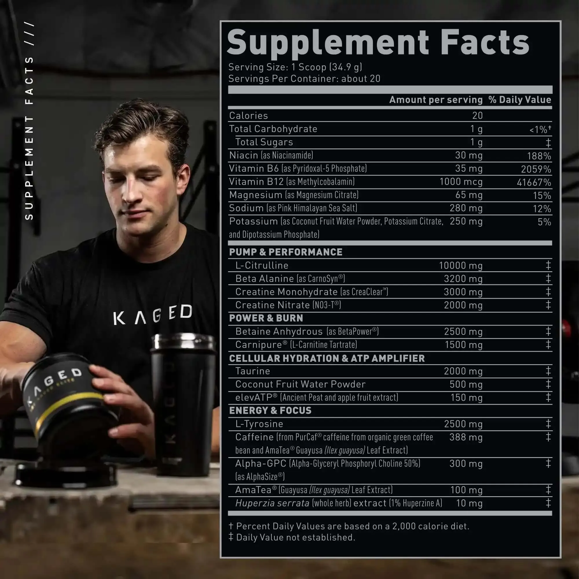 Pre Kaged Elite Pre Workout