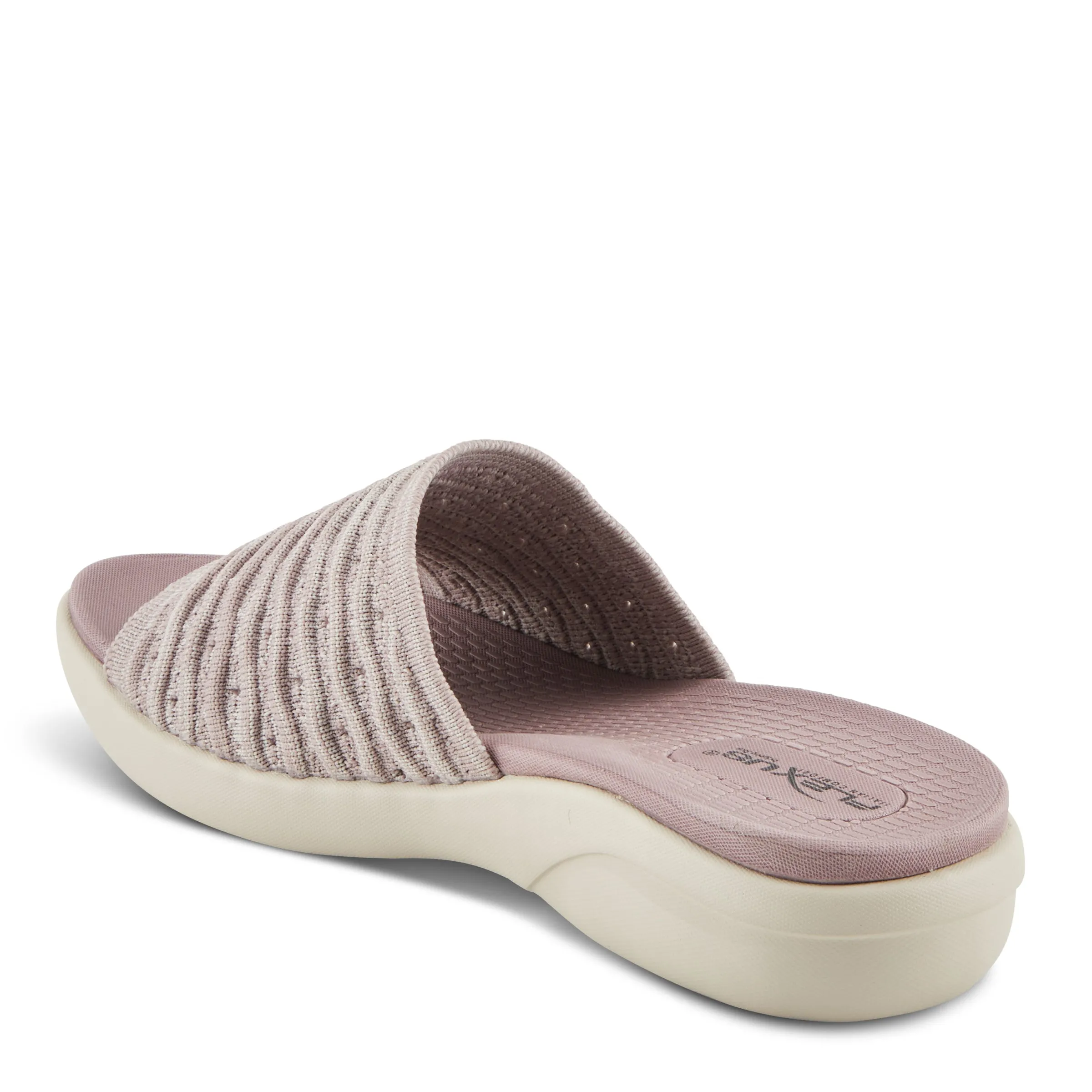 Spring Step Shoes  Flexus Deondre Sandals Women's Textile Slide 1.75" Heel