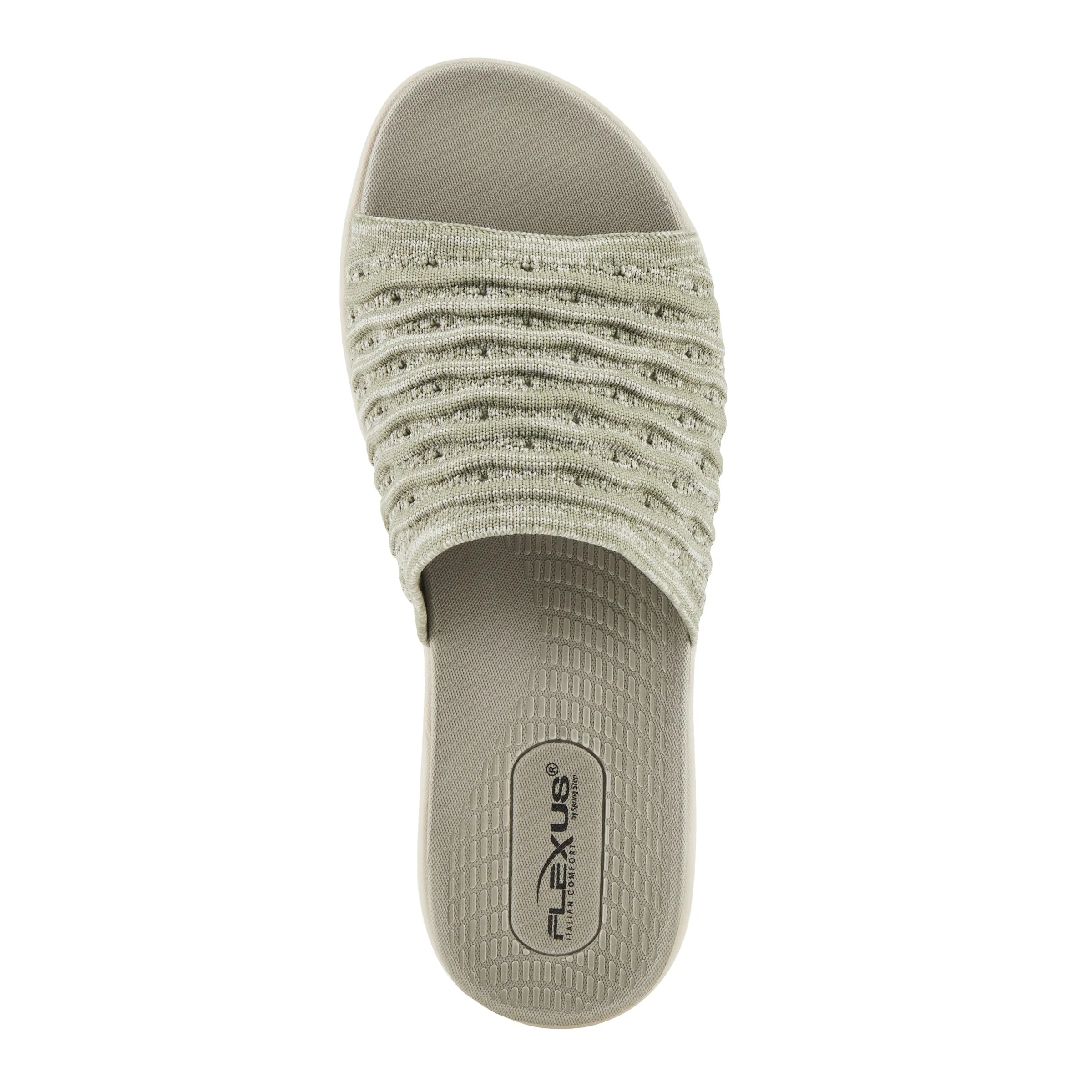 Spring Step Shoes  Flexus Deondre Sandals Women's Textile Slide 1.75" Heel