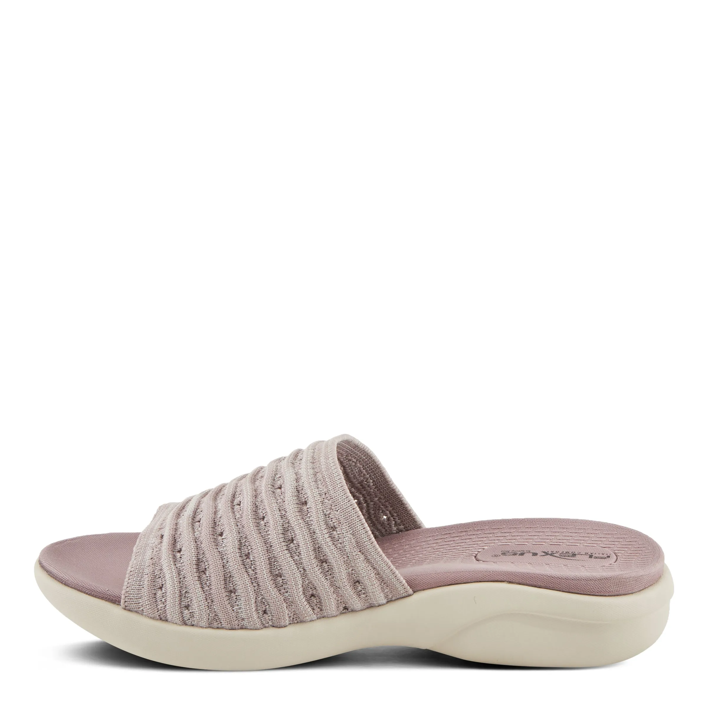Spring Step Shoes  Flexus Deondre Sandals Women's Textile Slide 1.75" Heel