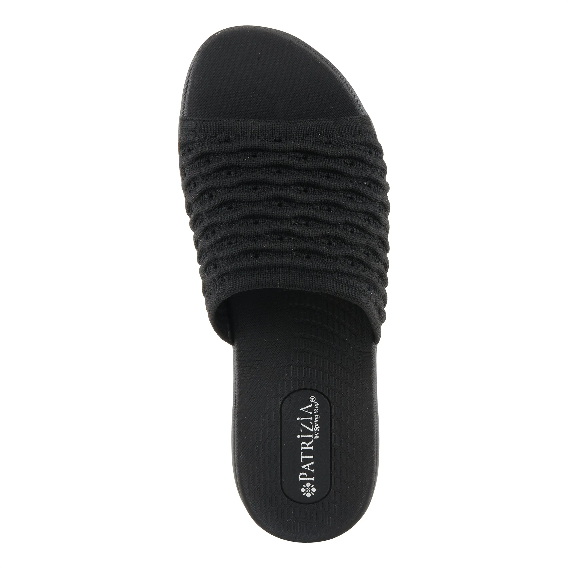 Spring Step Shoes  Flexus Deondre Sandals Women's Textile Slide 1.75" Heel