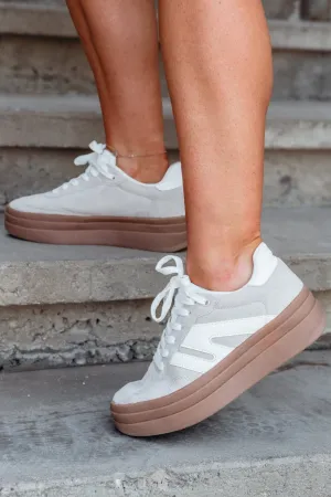 Swiftie Platform Sneakers - Beige
