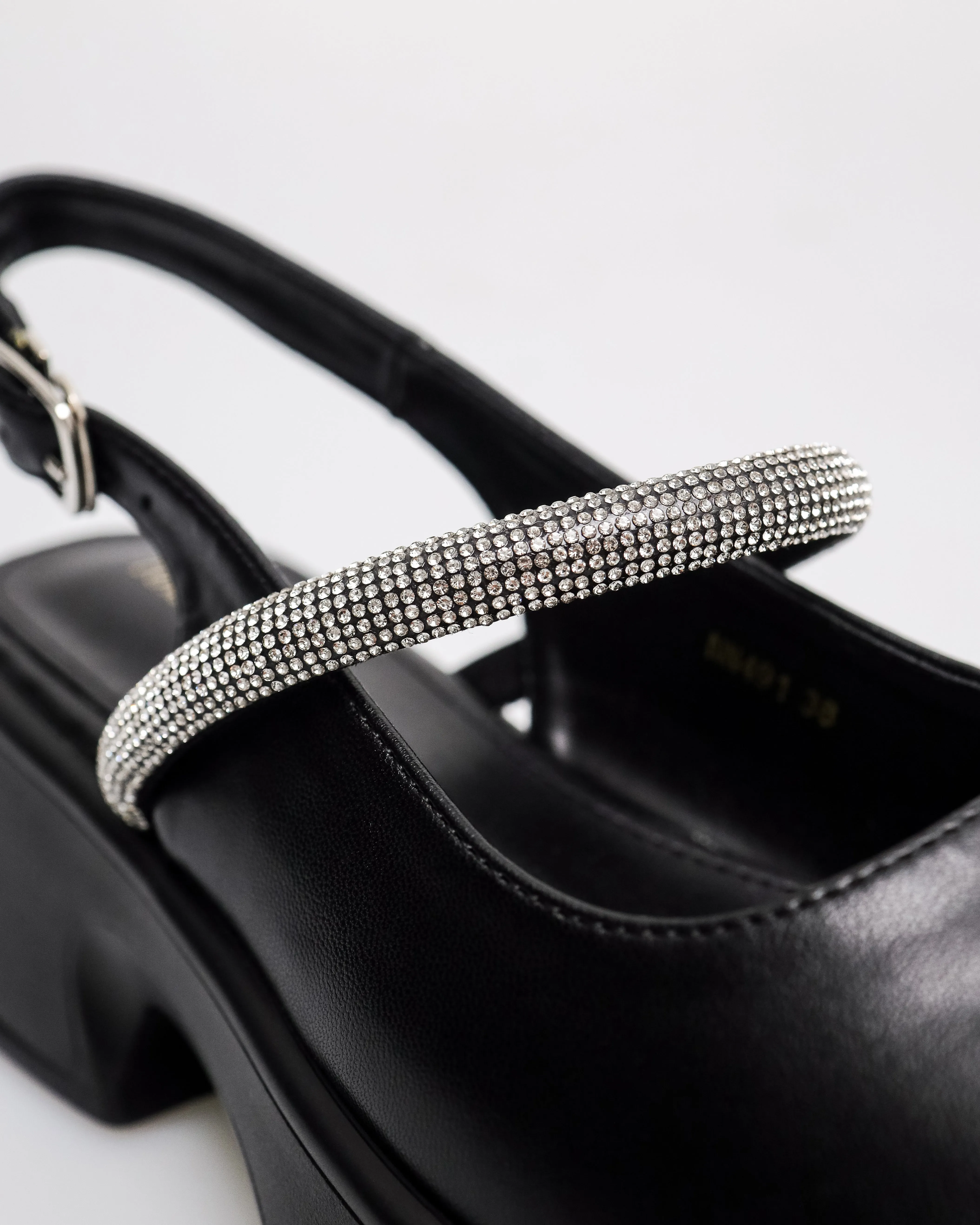 Tomaz NN491 Ladies Glitter Glam Heels